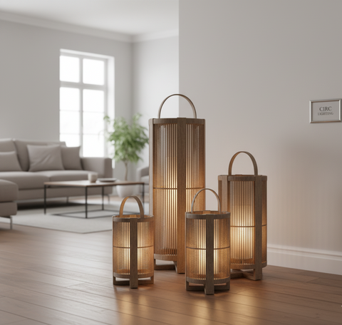 Suhr Teak Lantern Collection