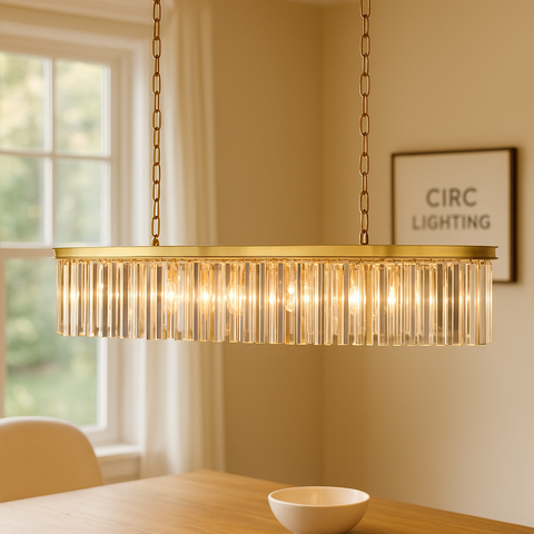 Rhys Rectangular Chandelier 49"