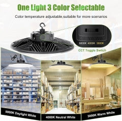 CIRC 200W LED UFO High Bay Pro  5000K 100–277V Dimmable