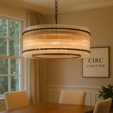 San Marco Round Chandelier 37"