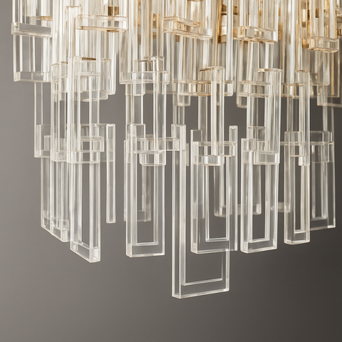 Marignan Tiered Round Chandelier 36"