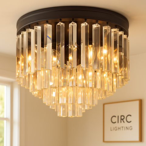 1920s Odeon Flushmount 20"