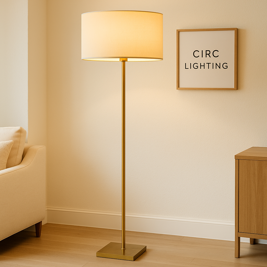 Pauillac Drum Shade Floor Lamp