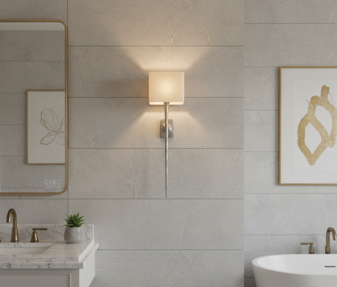 Thaddeus Grand Shaded Sconce