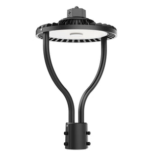 LED Post Circle Area Light CCT Tunable 3K/4K/5K with Built-In Photocell