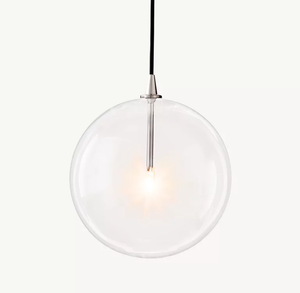 Glass Globe Mobile Pendant – Luxury LED Ceiling Light