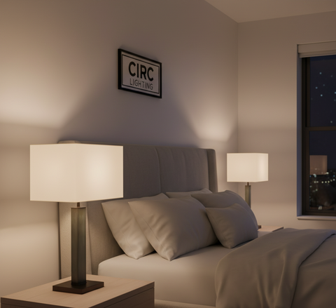 Luce Rectangular Silk Shade