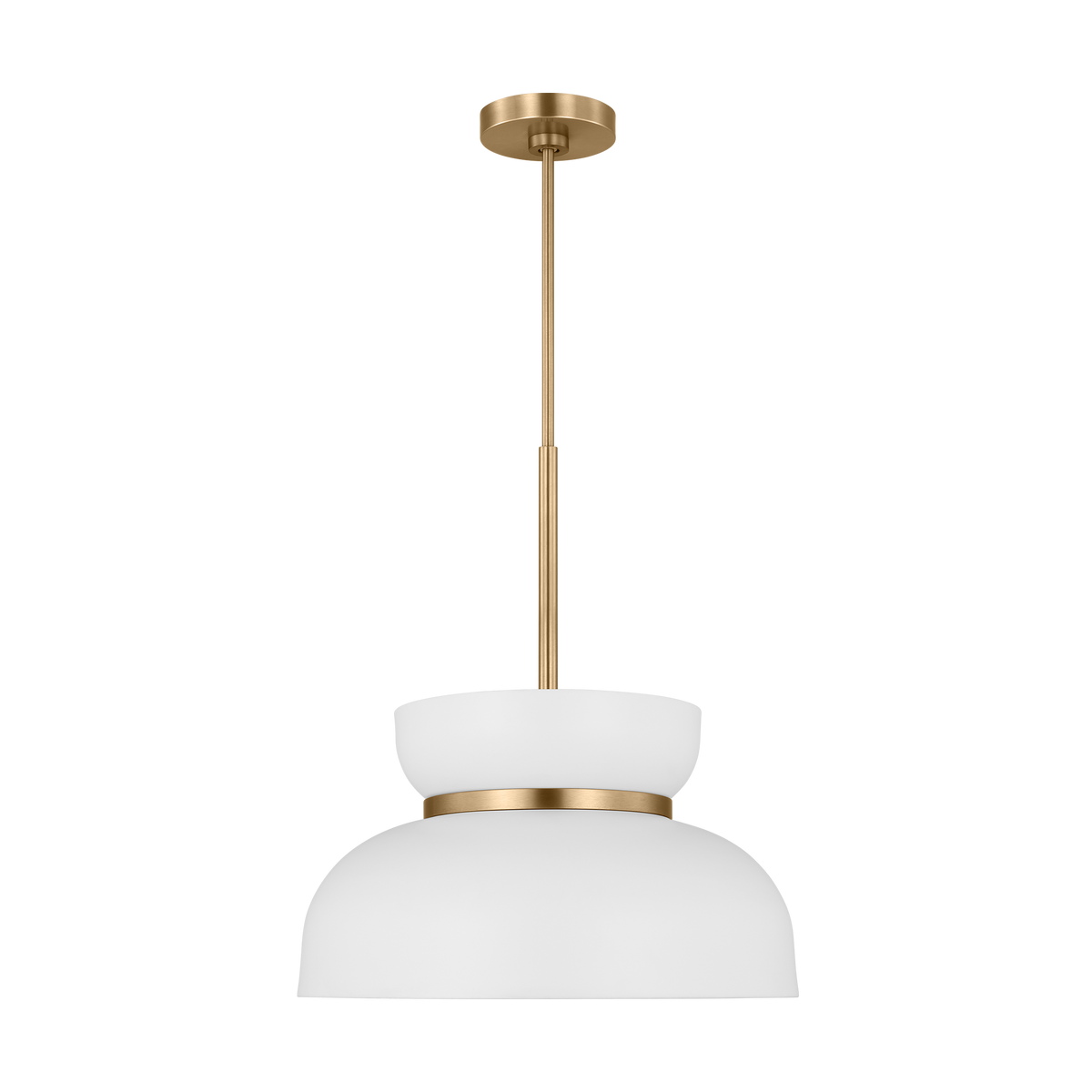 Pemberton Medium Pendant Light | Modern Minimal Steel Fixture