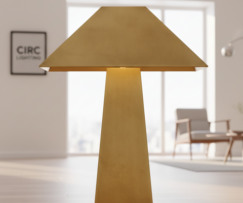 Mycena Obelisk Metal Table Lamp