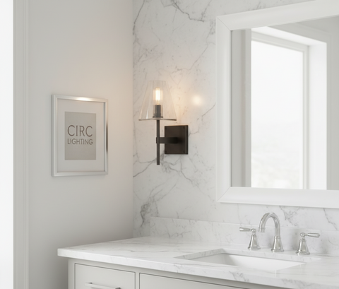 Fulham Glass Shade Sconce