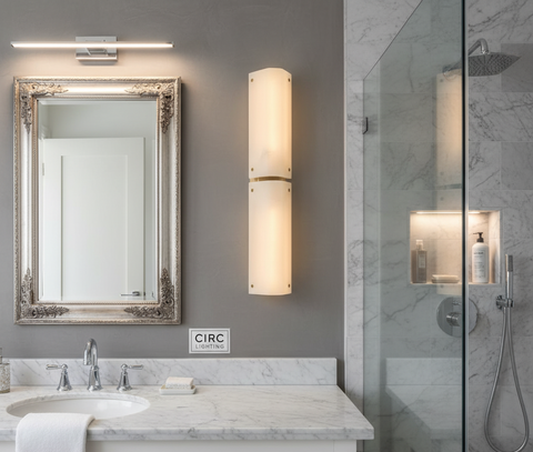 Reynard Alabaster Grand Sconce