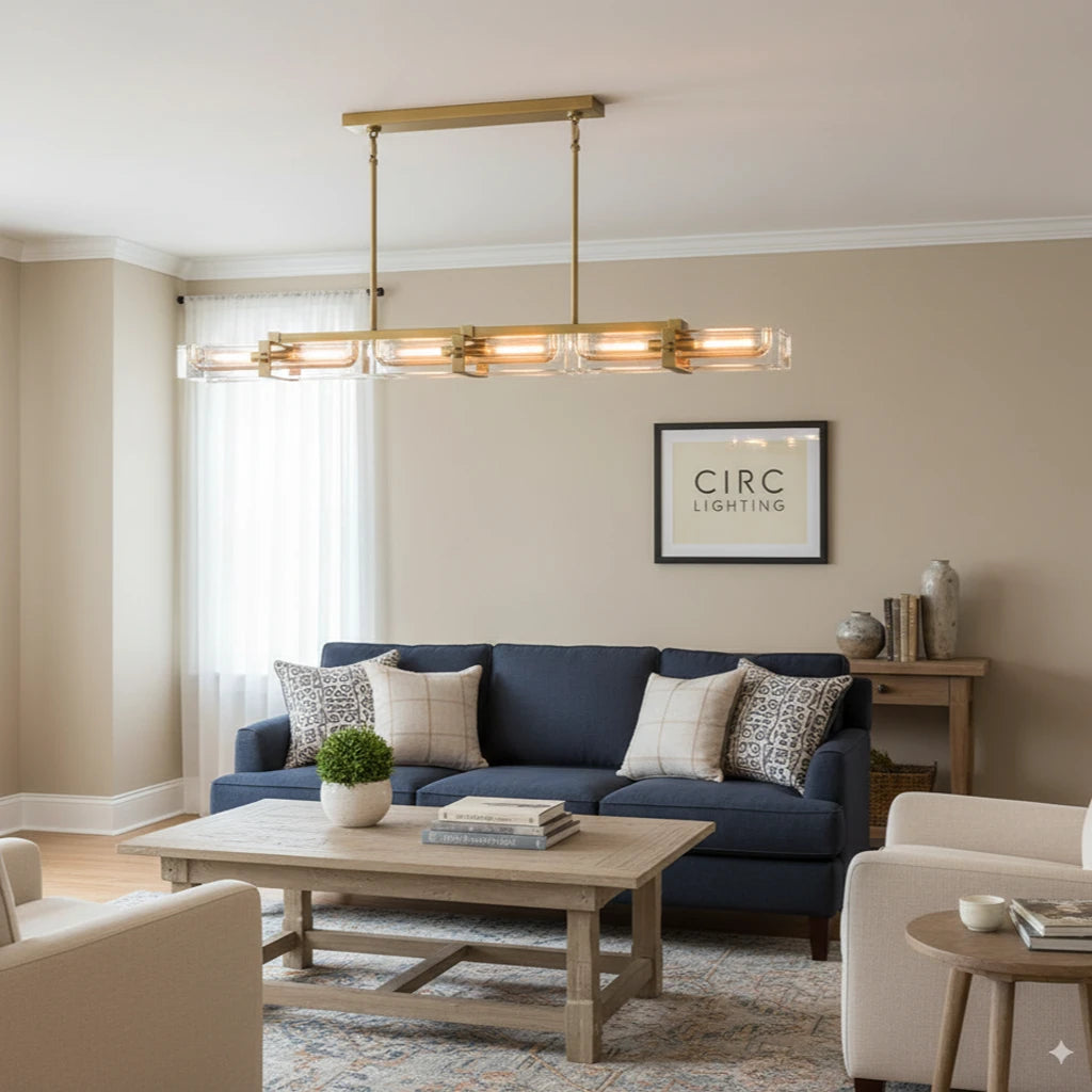 Savile Linear Chandelier 72"