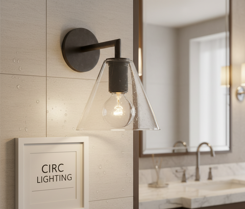 Utilitaire Funnel Shade Sconce