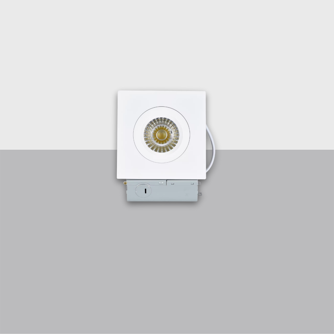 YGDL011C7-S 7W LED downlight 36° narrow beam CCT selectable 800 lumens for retail, gallery, hospitality, and residential accent lighting