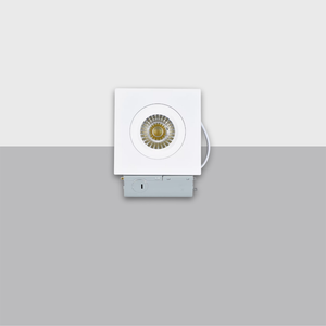 YGDL011C7-S 7W LED downlight 36° narrow beam CCT selectable 800 lumens for retail, gallery, hospitality, and residential accent lighting