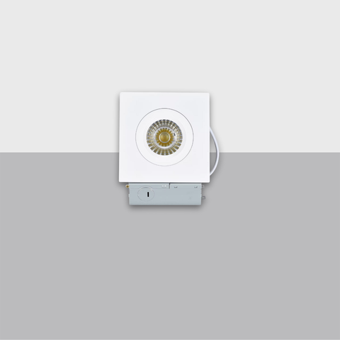 YGDL011C7-S 7W LED downlight 36° narrow beam CCT selectable 800 lumens for retail, gallery, hospitality, and residential accent lighting