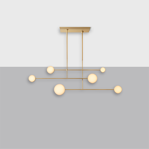 Alexander 54" Linear Chandelier | CIRC
