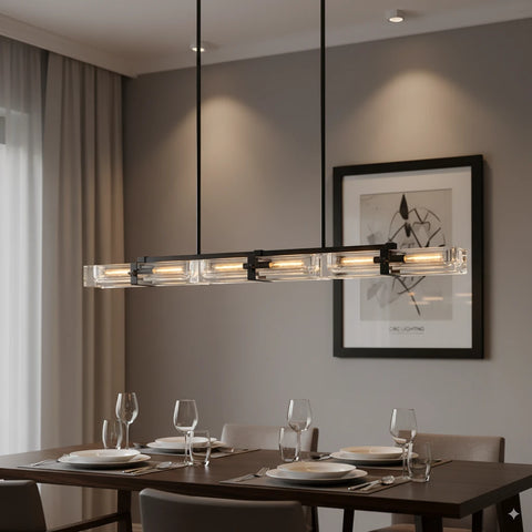 Savile Linear Chandelier 72"