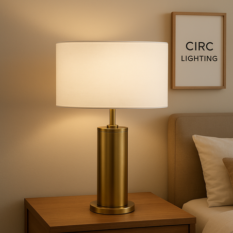 French Rectangular Linen Shade