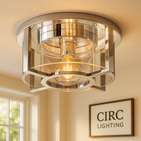 Pétrus Round Flushmount