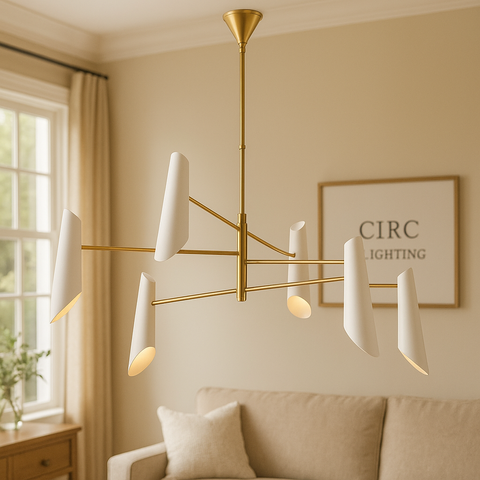 Franca Round Chandelier 68"