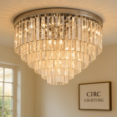 1920s Odeon Flushmount 32"