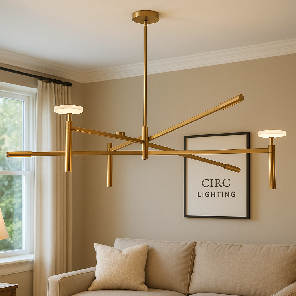 Melange Round Chandelier 60"