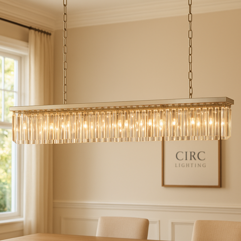 Rhys Rectangular Chandelier 60"