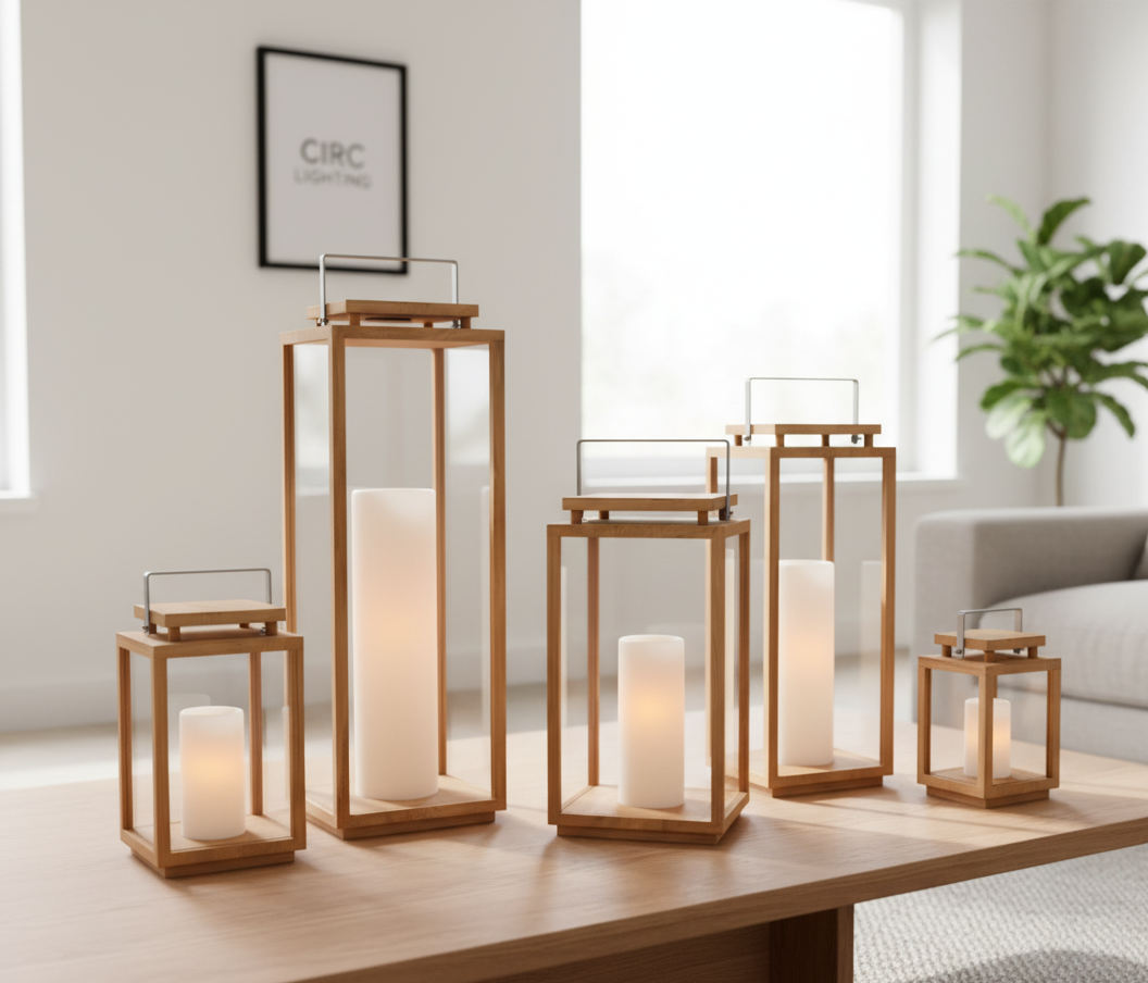 Treviso Teak Lantern