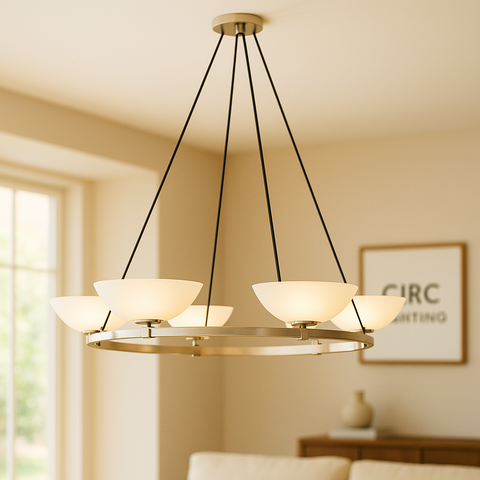 Vernet Round Chandelier 48"