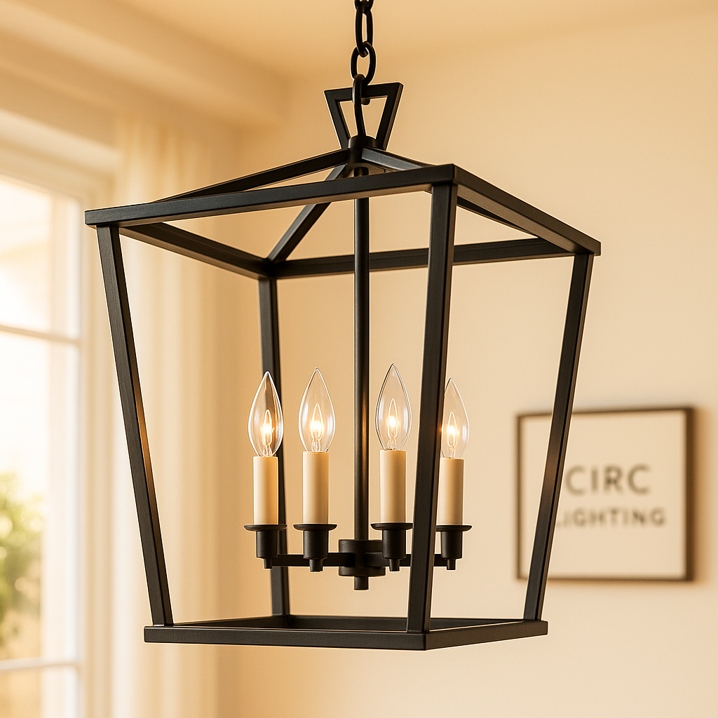 19th C. English Openwork Outdoor Pendant