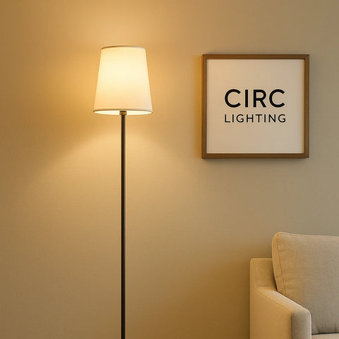 Pauillac Fabric Shade Floor Lamp