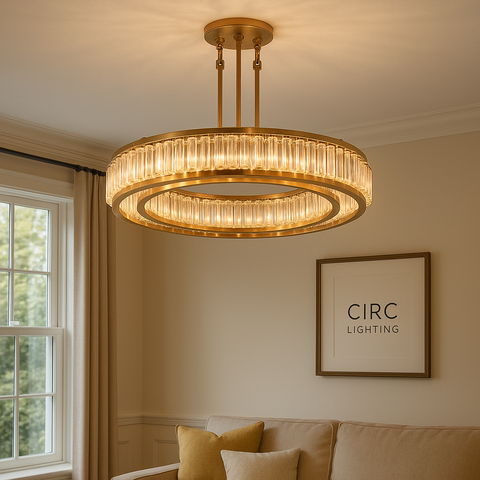 Maurier Round Chandelier 48"