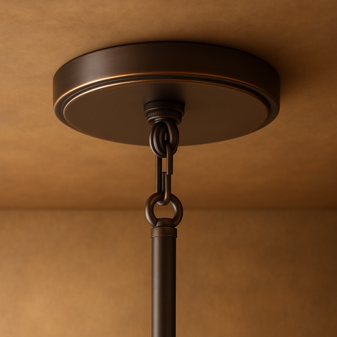 Reed Pleated Drum Pendant