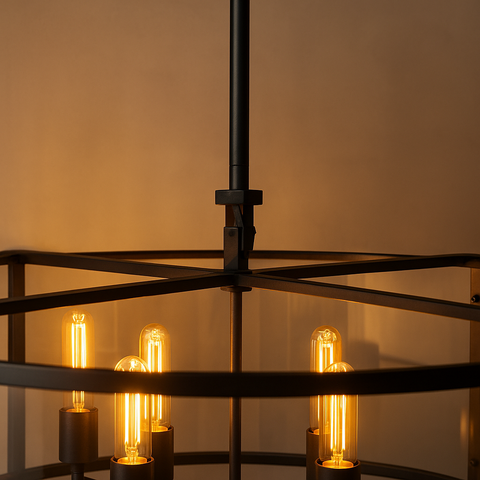 Beckman Round Chandelier 33"