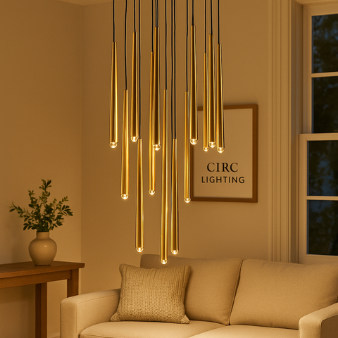 Aquitaine Round Chandelier 30"