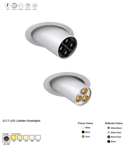 9W COB LED Downlight – Compact Precision Lighting Solution