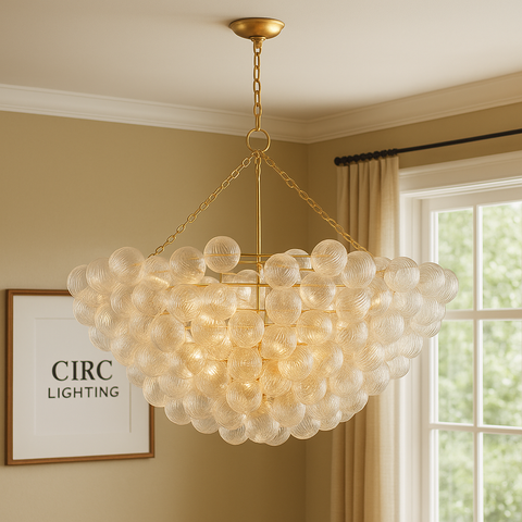 Talia Round Chandelier 56"