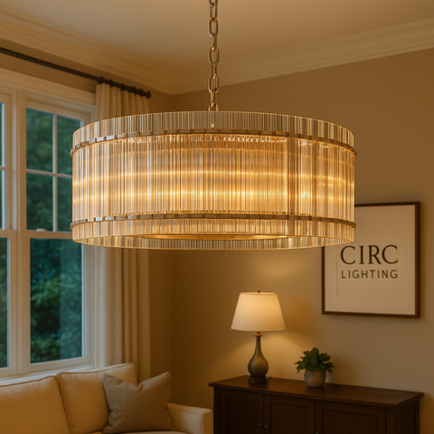 San Marco Round Chandelier 37"