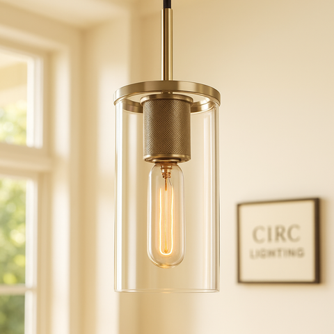 Utilitaire Cylinder Shade Pendant