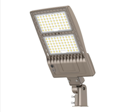 CIRC 240W LED Shoebox Area Light No Bracket Mount