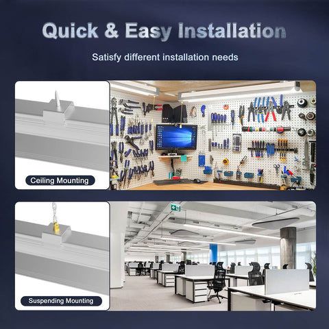 ST10B 4PCS/CTN 80W T10B LED SHOP LIGHT 5000K