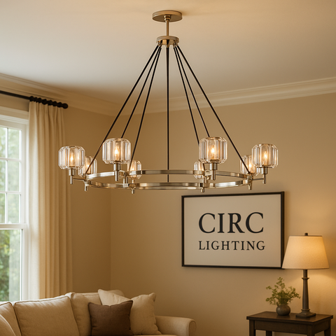 Demaret Round Chandelier 48"