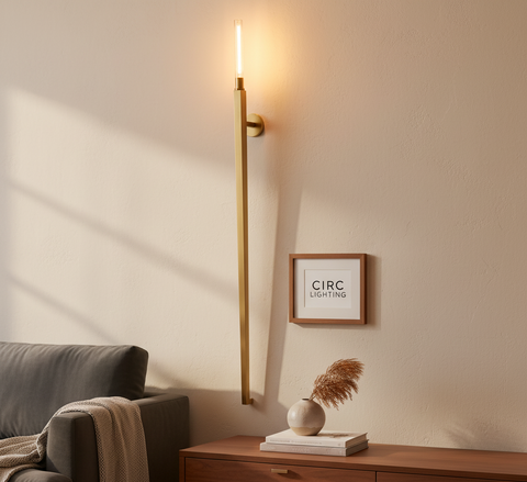 Cannele Torch Sconce