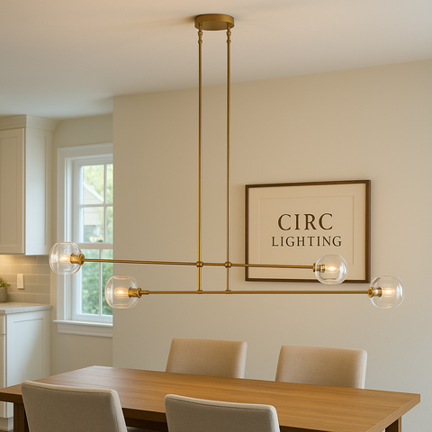Demaret Mobile Linear Chandelier