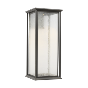 Audley 24" Integrated LED Outdoor Lantern | 2-Finish Rectangular Fixture