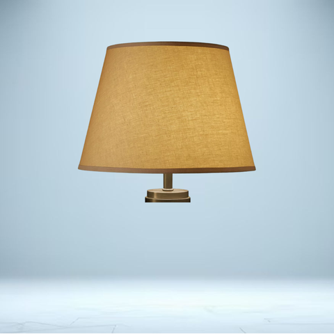 English Barrel Linen Shade | Seven Sizes, AA to F