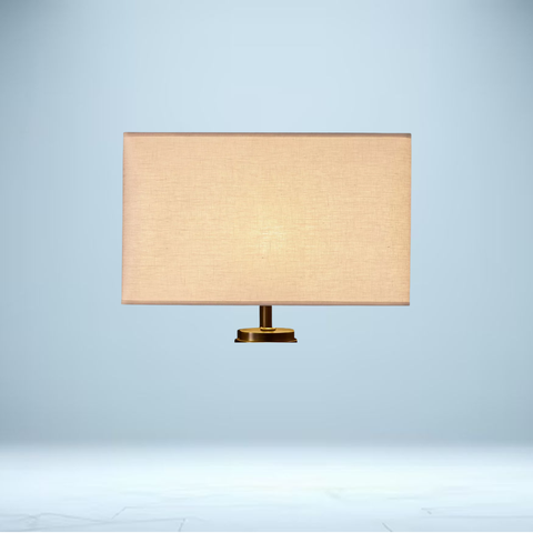 French Rectangular Linen Shade | 13", 16" & 21" Widths