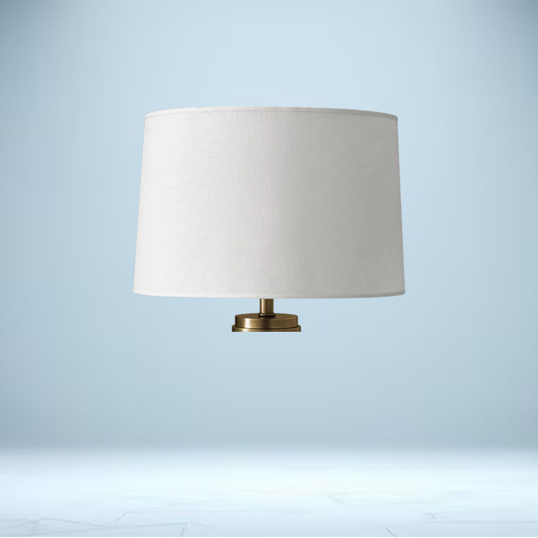 Drum Linen Shade | 6½"–28" Diameters, 100% Natural Linen