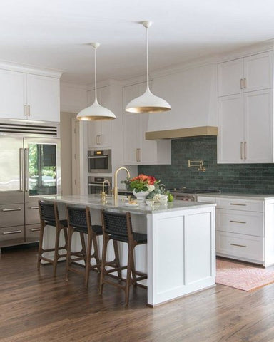 Agnes Large Pendant Light | Vintage Modern Utility Ceiling Fixture